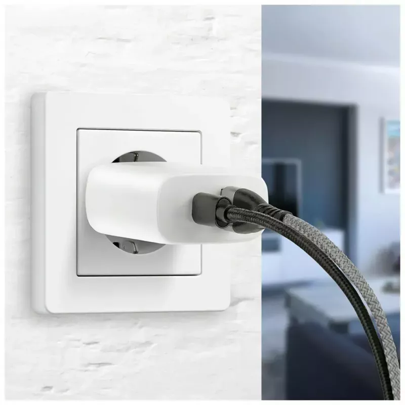 Carregador USB-C everActive SC-370Q 25W QC3.0 carregamento rápido USB