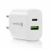 Carregador USB-C everActive SC-370Q 25W QC3.0 carregamento rápido USB
