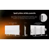 Aquecedor elétrico de infravermelhos AENO Premium Eco Smart Heater AGH0005S, cinzento