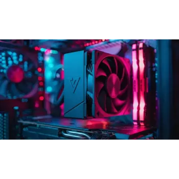 Dissipador de CPU MODECOM Volcano 0C T100 120 preto — dissipador torre, ventoinha de 120 mm