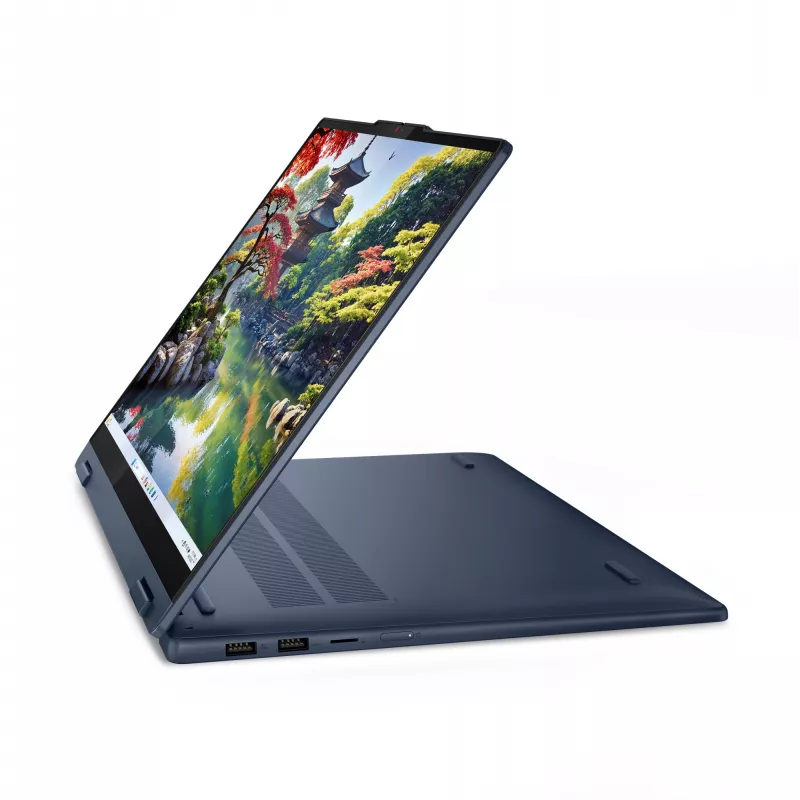 Lenovo IdeaPad 5 2-in-1 16IAL10 Intel Core Ultra 7 255U Híbrido (2-in-1) 40,6 cm (16 polegadas) ecrã tátil WUXGA 32 GB LPDDR5x-SDRAM 1 TB SSD Wi-Fi 6 (802.11ax) Windows 11 Home inglês azul