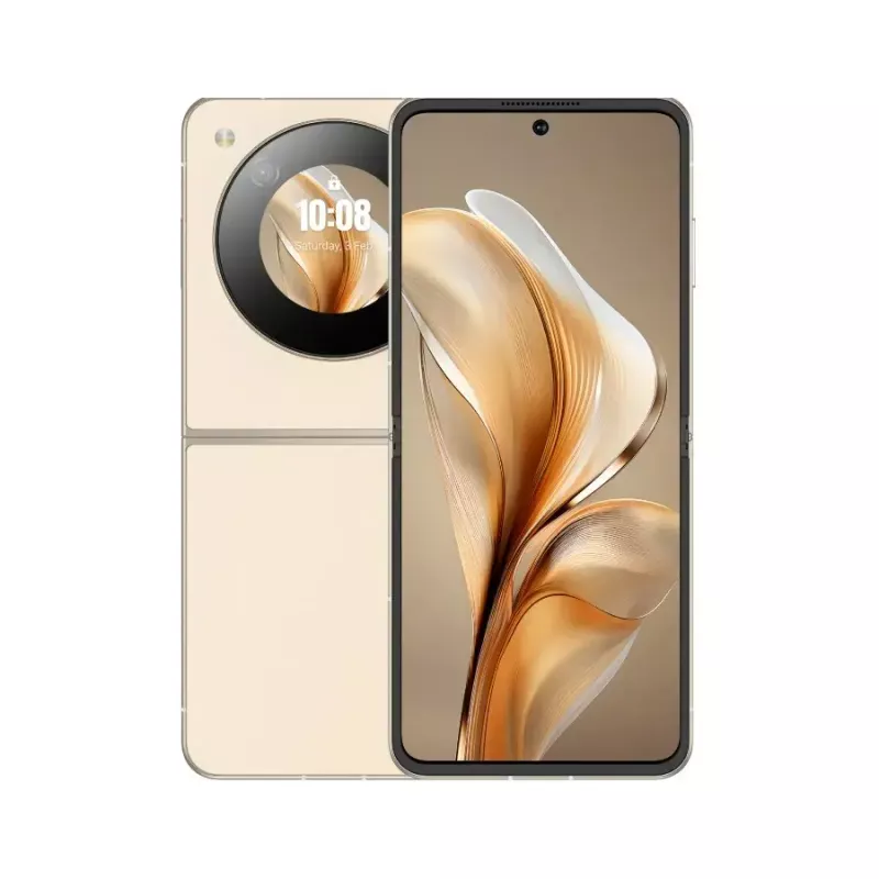 Smartphone NUBIA Flip Bundle com capa, auscultadores e cooler (preto)
