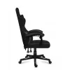 Cadeira gaming Huzaro FORCE 4.4 CARBON — assento desportivo almofadado em tecido, altura 115–125 cm, carga máx. 130 kg, base de aço, apoios de braços ajustáveis