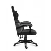 Cadeira gaming huzaro FORCE 4.4 com assento tipo concha preto cinzento — tecido mesh, máx. 130 kg, altura ajustável 45–55 cm, 5 rodas