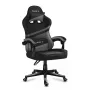 Cadeira gaming huzaro FORCE 4.4 com assento tipo concha preto cinzento — tecido mesh, máx. 130 kg, altura ajustável 45–55 cm, 5 rodas