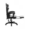Cadeira gaming Huzaro Force 3.7 cinzento — cadeirão gaming ergonómico, altura ajustável 107,5–116,5 cm, largura do assento 47 cm
