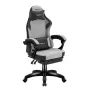Cadeira gaming Huzaro Force 3.7 cinzento — cadeirão gaming ergonómico, altura ajustável 107,5–116,5 cm, largura do assento 47 cm