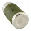 Garrafa térmica de almoço M-TAC UN-R02-750A 750 ml com colher de aço inoxidável dobrável, verde azeitona