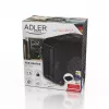 Termoventilador Adler AD 7725B, 2000 W, 2 níveis de potência, termostato ajustável, preto