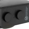 Termoventilador Adler AD 7725B, 2000 W, 2 níveis de potência, termostato ajustável, preto