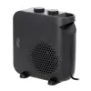 Termoventilador Adler AD 7725B, 2000 W, 2 níveis de potência, termostato ajustável, preto