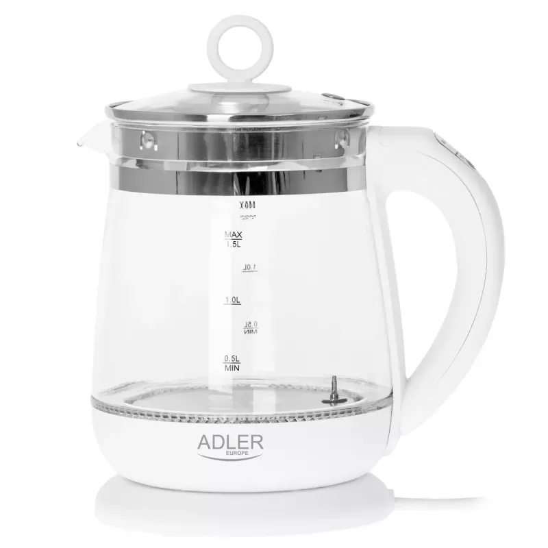 Chaleira elétrica Adler AD 1299 1,5 L 1850 W branca