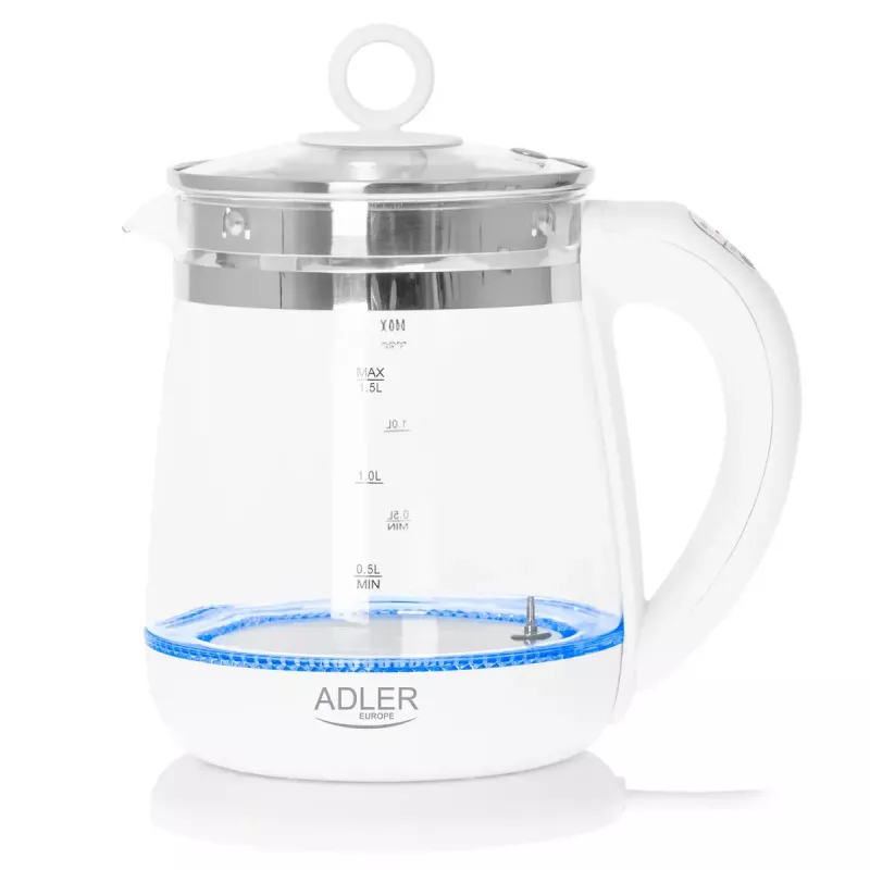 Chaleira elétrica Adler AD 1299 1,5 L 1850 W branca