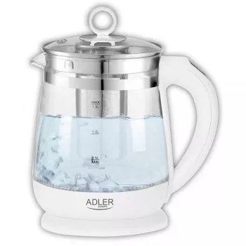 Chaleira elétrica Adler AD 1299 1,5 L 1850 W branca