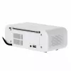 Despertador Adler AD 1192W – despertador de mesa compacto com carregador sem fios e entrada AUX, branco