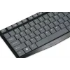 Teclado USB com fios IBOX Eris IKC2010G — tamanho completo 105 teclas, USB, cinzento/preto, resistente à água, cabo de 1,8 m