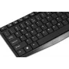 Teclado USB com fios IBOX Eris IKC2010B – tamanho completo 105 teclas, USB, resistente a salpicos, preto