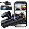 Dashcam VANTRUE N4 PRO dashcam de 3 canais, câmara principal 3840×2160, 165° frontal, 160° interior, GPS, Wi‑Fi, ecrã IPS, MicroSD até 512GB