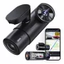 Dashcam VANTRUE N4 PRO dashcam de 3 canais, câmara principal 3840×2160, 165° frontal, 160° interior, GPS, Wi‑Fi, ecrã IPS, MicroSD até 512GB