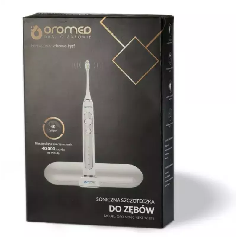 Escova de dentes sónica ORO-MED ORO-SONIC NEXT WHITE