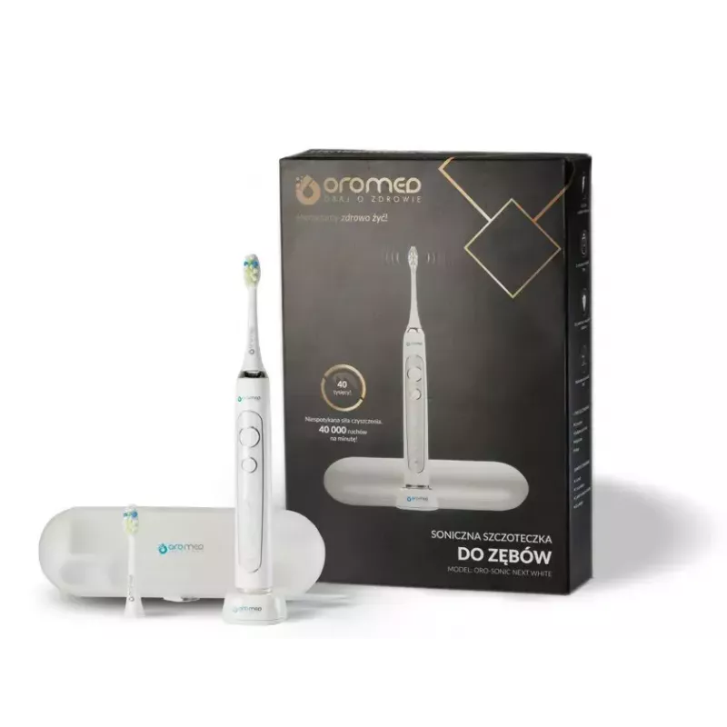 Escova de dentes sónica ORO-MED ORO-SONIC NEXT WHITE