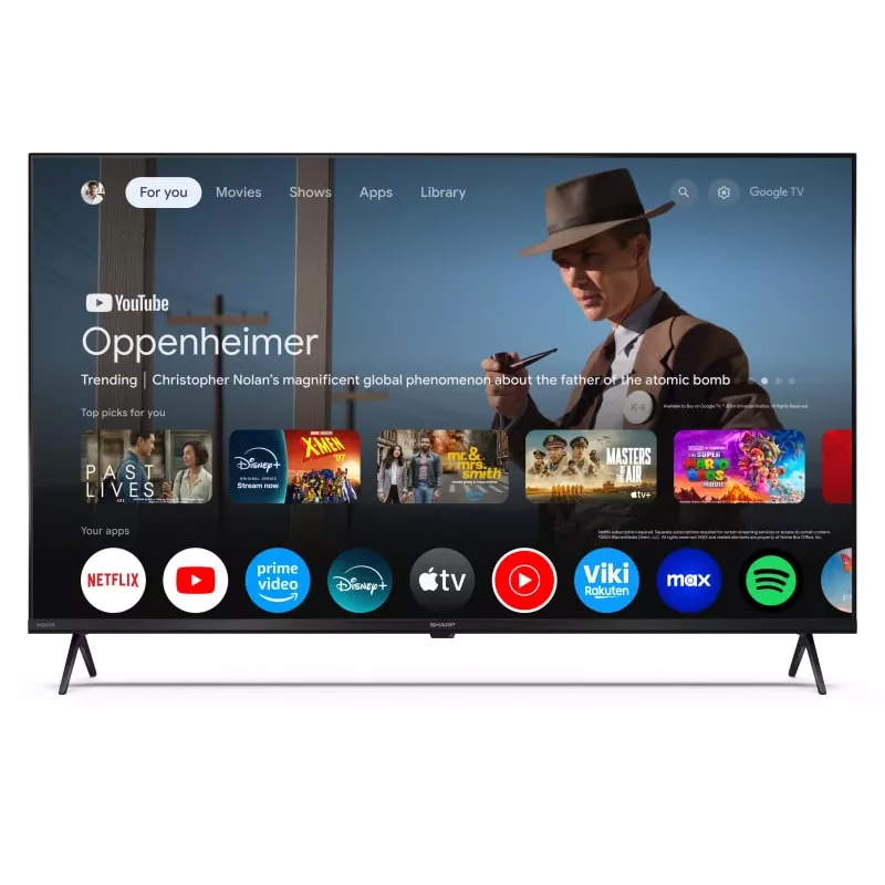Sharp 43HL4265E TV 109,2 cm (43 polegadas) 4K Ultra HD Smart TV Wi-Fi preto