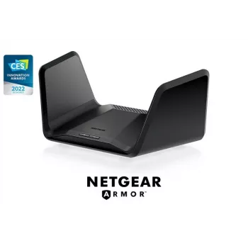 Router Wi-Fi Netgear Nighthawk RAXE300, Wi-Fi 6E, switch de 4 portas