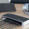 StarTech.com dock USB-C e USB-A - Dock dual-monitor 4K 60Hz DisplayPort + HDMI - Estação de acoplamento USB 3.0 híbrida para portáteis USB-C ou USB-A - 6x USB Type-A, GbE - USB 3.1 Gen 1 - Mac/Windows