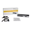 StarTech.com dock USB-C e USB-A - Dock dual-monitor 4K 60Hz DisplayPort + HDMI - Estação de acoplamento USB 3.0 híbrida para portáteis USB-C ou USB-A - 6x USB Type-A, GbE - USB 3.1 Gen 1 - Mac/Windows