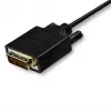 StarTech.com cabo USB-C para DVI de 10ft (3m) – 1080p (Single Link) cabo adaptador USB Type-C (DP Alt Mode HBR2) para DVI-Digital vídeo – Funciona com Thunderbolt 3 – Portátil para monitor/ecrã DVI