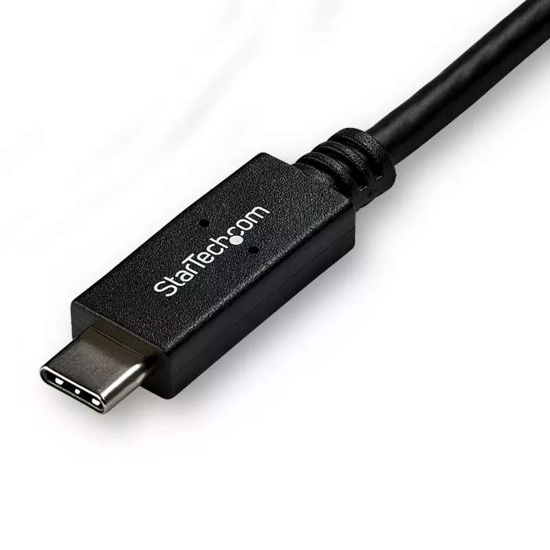 StarTech.com cabo USB-C para DVI de 10ft (3m) – 1080p (Single Link) cabo adaptador USB Type-C (DP Alt Mode HBR2) para DVI-Digital vídeo – Funciona com Thunderbolt 3 – Portátil para monitor/ecrã DVI