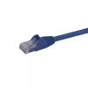 StarTech.com cabo Ethernet CAT6 de 1,5 m – Azul – Cabo Ethernet Gigabit CAT 6 – 250 MHz 100 W PoE RJ45 UTP cabo de rede/patch com proteção da patilha e alívio de tensão – Testado individualmente