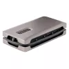 StarTech.com adaptador multiporta USB-C, 4K 60Hz HDMI 2.0b, HDR, hub USB 3.2 Gen 2 10Gbps (2xUSB-C, 1xUSB-A), 100W PD Pass-Through, Mini Travel Dock, cabo de 12 polegadas/30cm, estação de acoplamento para portátil