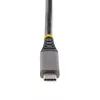StarTech.com adaptador multiporta USB-C, 4K 60Hz HDMI 2.0b, HDR, hub USB 3.2 Gen 2 10Gbps (2xUSB-C, 1xUSB-A), 100W PD Pass-Through, Mini Travel Dock, cabo de 12 polegadas/30cm, estação de acoplamento para portátil