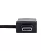 StarTech.com adaptador USB para dual-HDMI, USB-A/C para 2x ecrãs HDMI (1x 4K30Hz, 1x 1080p), dongle USB-A para C integrado, cabo de 11 cm, adaptador USB 3.0 para HDMI, Windows e macOS