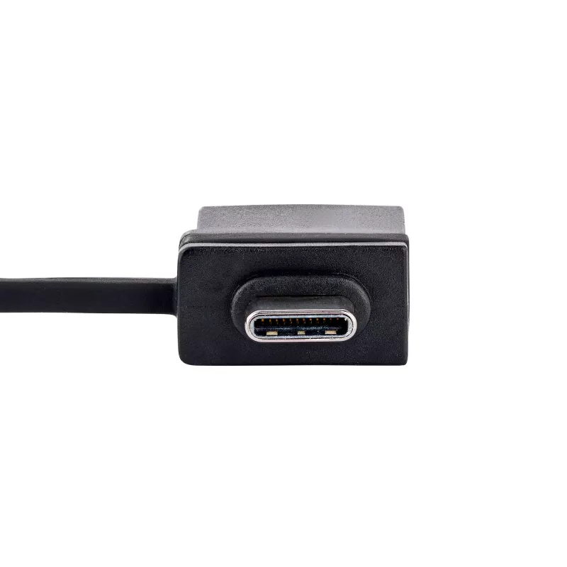 StarTech.com adaptador USB para dual-HDMI, USB-A/C para 2x ecrãs HDMI (1x 4K30Hz, 1x 1080p), dongle USB-A para C integrado, cabo de 11 cm, adaptador USB 3.0 para HDMI, Windows e macOS