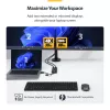 StarTech.com adaptador USB para dual-HDMI, USB-A/C para 2x ecrãs HDMI (1x 4K30Hz, 1x 1080p), dongle USB-A para C integrado, cabo de 11 cm, adaptador USB 3.0 para HDMI, Windows e macOS