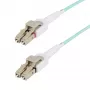 StarTech.com cabo de fibra ótica LC para LC (UPC) OM4 comutável de 5m (16.4ft) 50/125µm, 100G, mudança de polaridade sem ferramentas, baixa perda de inserção – Cabo jumper de fibra LSZH