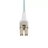 StarTech.com cabo de fibra ótica LC para LC (UPC) OM4 comutável de 5m (16.4ft) 50/125µm, 100G, mudança de polaridade sem ferramentas, baixa perda de inserção – Cabo jumper de fibra LSZH