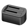 CoreParts MS-CLONER-SATA2.5-3.5 Docking station para unidades de armazenamento Preto