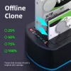 CoreParts MS-CLONER-SATA2.5-3.5 Docking station para unidades de armazenamento Preto