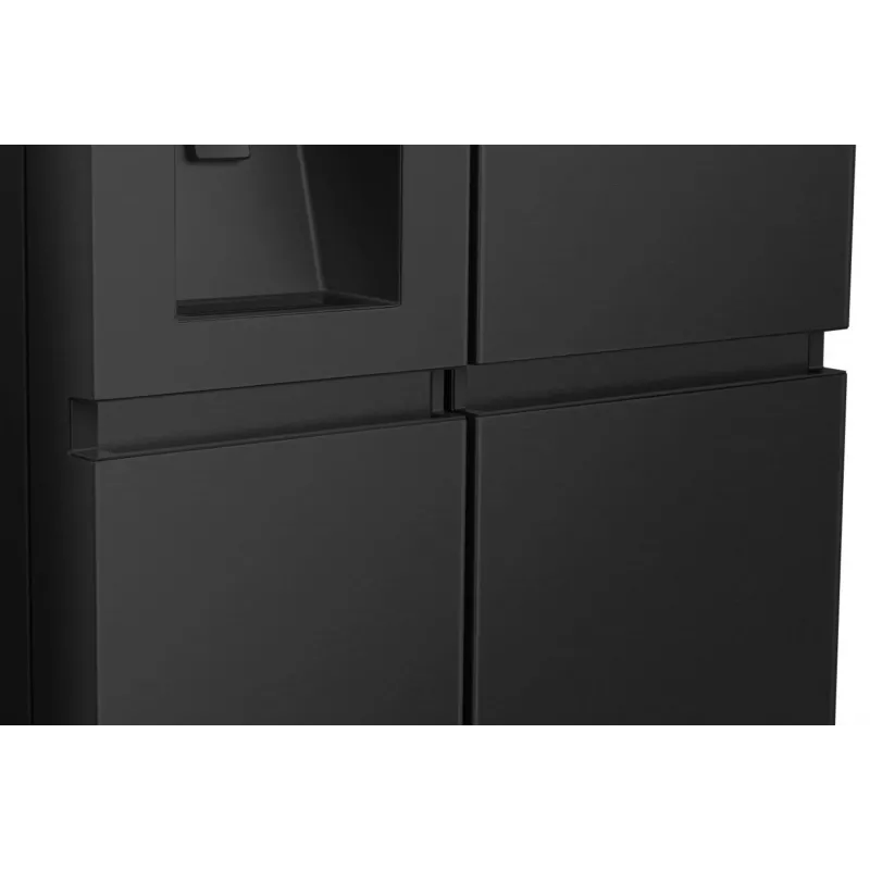 Hisense RS818N4TFC Frigorífico side-by-side Independente 632 L Preto, Aço inoxidável
