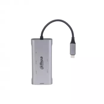 Dahua Technology docking station 7-em-1 USB 3.1 Type-C para USB 3.0 + HDMI + SD/TF + PD
