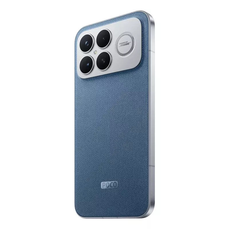 Smartphone POCO F8 Ultra – Snapdragon 8 Elite Gen 5, 12 GB RAM, 256 GB, 6,9 polegadas 2608×1200, Dual SIM, 5G, 50 MP Câmara tripla, 6500 mAh, Azul
