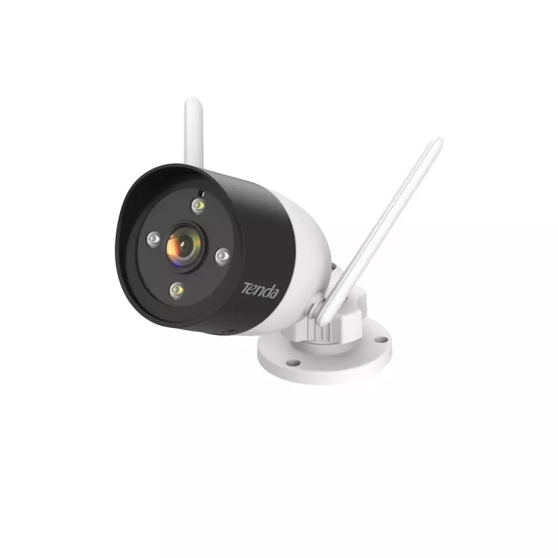 Câmara de vigilância Tenda K4W-3TC com fios e sem fios 4 canais
