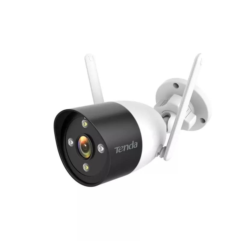 Câmara de vigilância Tenda K4W-3TC com fios e sem fios 4 canais