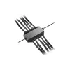 Controlador de ventoinhas DeepCool FH-10, conector de ventoinha de 4 pinos, preto, 80×46×15 mm
