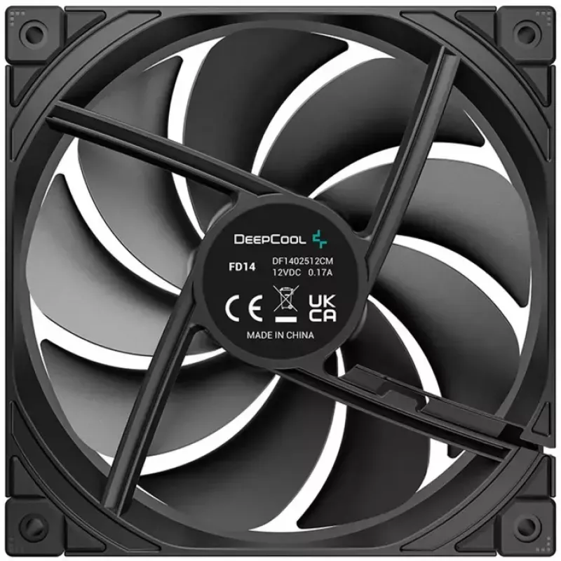 Ventoinha 140mm DeepCool FD14 3in1 — Ventoinha de arrefecimento 140 mm, DeepCool FD14 3in1