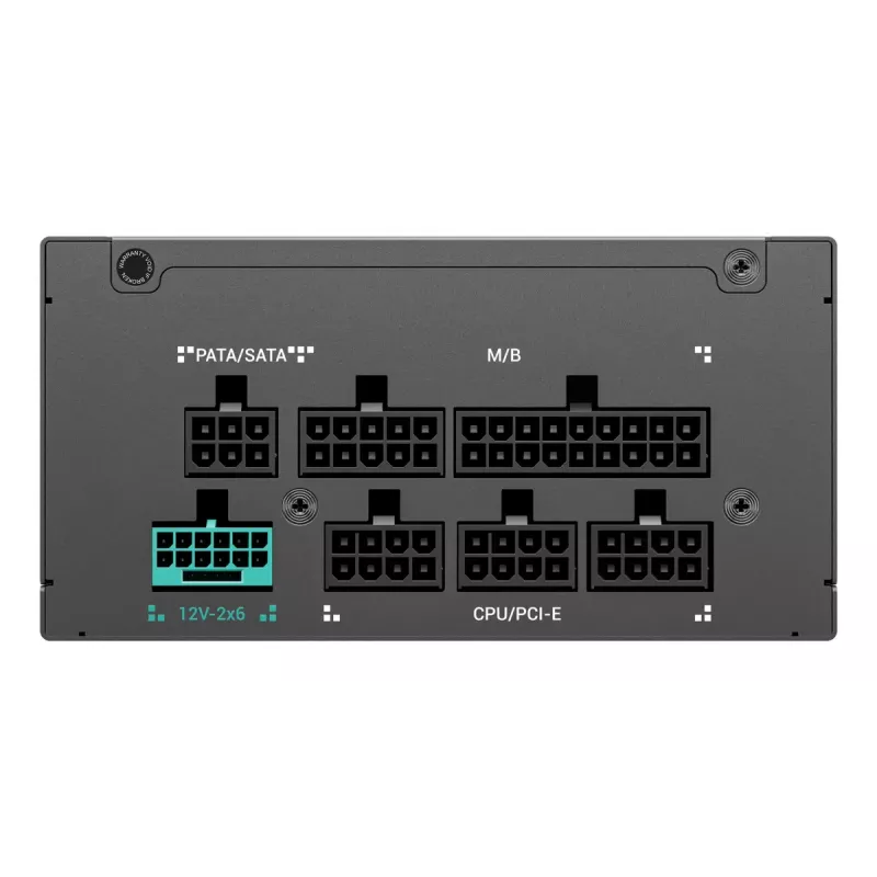 Fonte de alimentação DeepCool PS850G 850 W ATX 20+4-Pin, ventoinha FDB 92 mm, preto