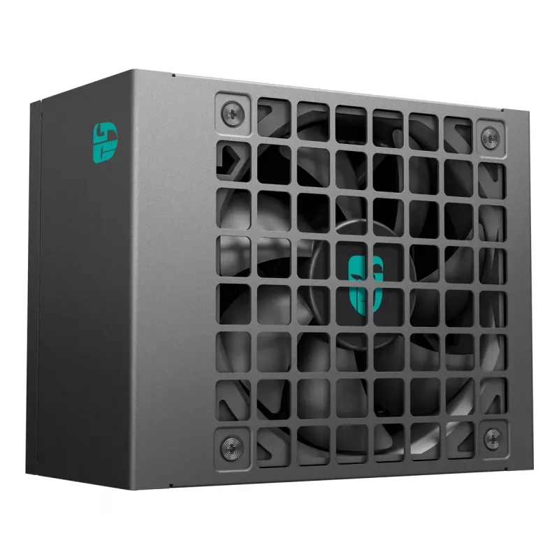 Fonte de alimentação DeepCool PS850G 850 W ATX 20+4-Pin, ventoinha FDB 92 mm, preto